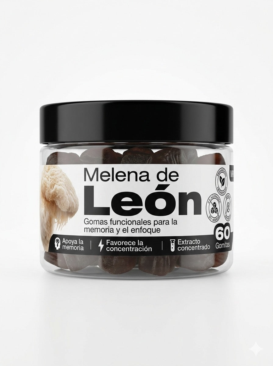 GOMAS DE MELENA DE LEON 🦁