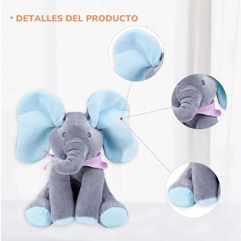 🐘PELUCHE ELEFANTE DUMBO FLAPPY INTERACTIVO™🐘 + ENVIO GRATIS