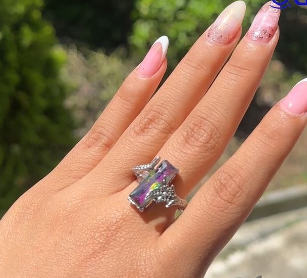 ANILLO DEL MISTICISMO💍LUXURY + OBSEQUIO PDF CON LA ORACION Y SAHUMERIO + ENVIO GRATIS