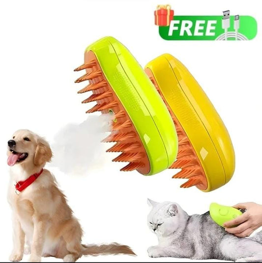 Cepillo Vaporizador DOGUI-PROCTEC 3 en 1 para Mascotas + ENVIO GRATIS