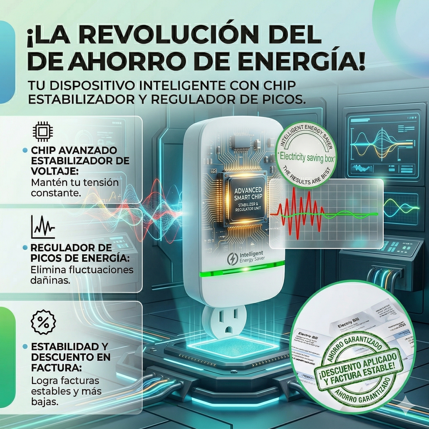REDUCE TU FACTURA DE ENERGÍA DESDE EL PRIMER MES 💸 LLÉVATE 2 AHORRADORES SYSCOM POR EL PRECIO DE 1 + ENVÍO GRATIS 🚚⚡