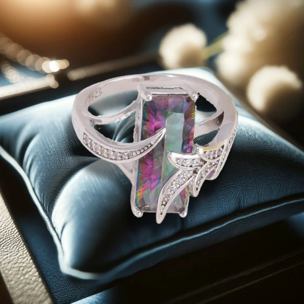 ANILLO DEL MISTICISMO💍LUXURY + OBSEQUIO PDF CON LA ORACION Y SAHUMERIO + ENVIO GRATIS