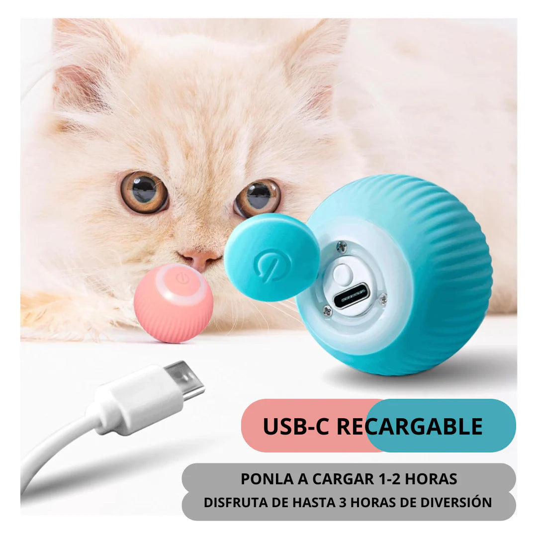 PELOTA INTELIGENTE ROLLER BALL USB®️ + ENVIO GRATIS
