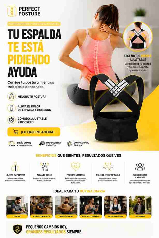 PERFECT POSTURE CON ENVIO GRATIS EN OFERTA Y PAGA AL RECIBIR
