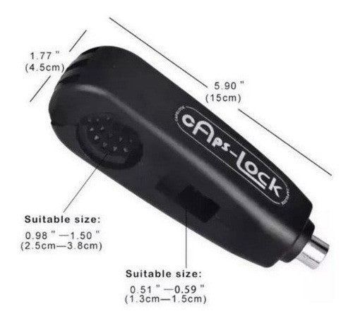CANDADO DE SEGURIDAD PARA FRENO DE MOTO CAPS LOCKPRO®️ + ENVIO GRATIS